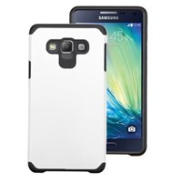 Microsonic Samsung Galaxy E7 Kılıf Slim Fit Dual Layer Armor Beyaz