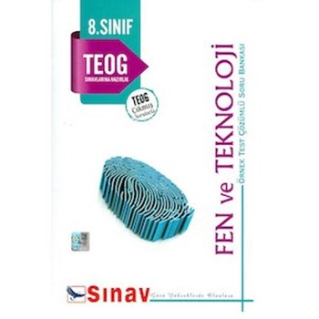 8. Sınıf TEOG Fen ve Teknoloji Örnek Test Çözümlü Soru Bankası Sınav Dergisi Yayınları (ISBN: 9786051234410)