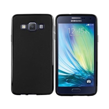 Microsonic Transparent Soft Samsung Galaxy A5 Kılıf Siyah
