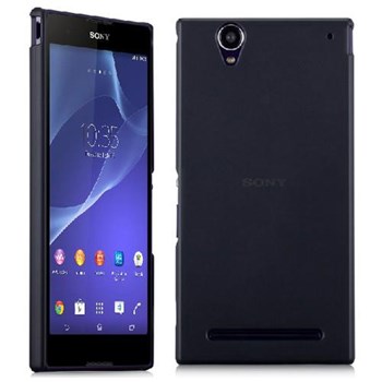 Microsonic Ultra Thin 0.2mm Kılıf Sony Xperia T2 Ultra Siyah