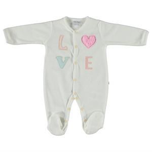 For My Baby Şeker Patikli Tulum Ekru 6-9 Ay 31278702