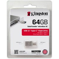 Kingston 64GB DataTraveler microDuo 3C DTDUO3C/64GB