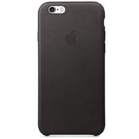 APPLE iPhone 6S için Deri Kılıf - Siyah