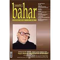 Berfin Bahar Aylık Kültür, Sanat ve Edebiyat Dergisi Sayı : 130 (ISBN: 9771300539130)
