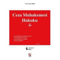Ceza Muhakemesi Hukuku - 1 (ISBN: 9789750234057)