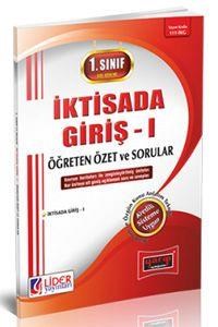 1.Sınıf 1.Yarıyıl İktisada Giriş 1 Öğreten Özet ve Sorular Lider Yayınları (ISBN: 9786059145671)