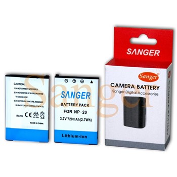 Sanger Casio NP20 Sanger Batarya Pil