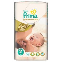 Prima Bebek Bezi Premium Care Mini Ekonomi Paketi No: 2 (3-6 Kg) 54'lü