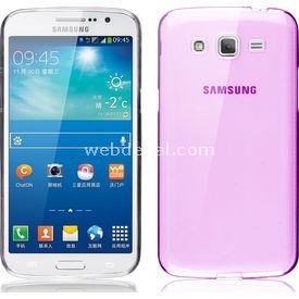 Transparent Soft Samsung Galaxy Grand 2 Kılıf Pembe