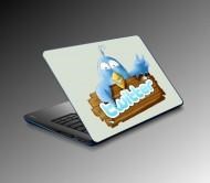 Twitter Logo Laptop Sticker