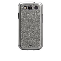 Gümüş Simli Galaxy S3 Telefon Kılıfı