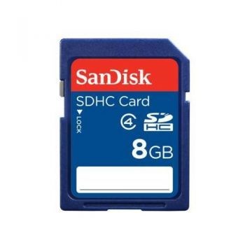 SanDisk 8GB SDHC Memory Card Class 4 SDSDB-008G-B35