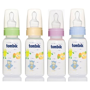 Tombik %0 BPA PP Biberon 250 ml Şaşkın Hayvanlar