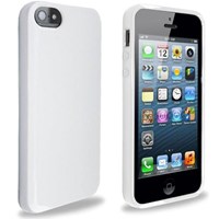Microsonic Glossy Soft Kılıf Iphone 5 & 5s Beyaz