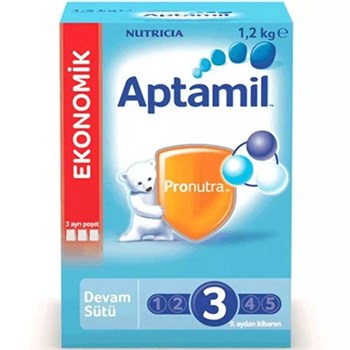Aptamil 3 9+ Ay 3x1200 gr Çoklu Paket Bebek Devam Sütü
