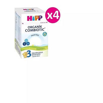 Hipp 3 Organik 4x800 gr Devam Sütü