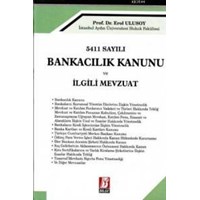 5411 Sayılı Bankacılık Kanunu Ve İlgili Mevzuat (ISBN: 9786054490431)