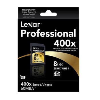 Lexar 8GB 400X UHS-I SD Hafıza Kartı