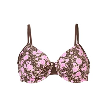 bpc bonprix collection Balenli bikini üstü, F Cup - Kahverengi 24997740