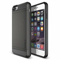 Verus iPhone 6/6S 4.7 Case Damda Slide Series Kılıf - Renk : Dark Silver