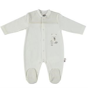 Carmin Baby Striped Patikli Tulum Ekru 9 Ay 30295942