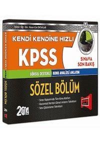 KPSS SINAVA SON BAKIŞ SÖZEL BÖLÜM 2014 (ISBN: 9786051570723)