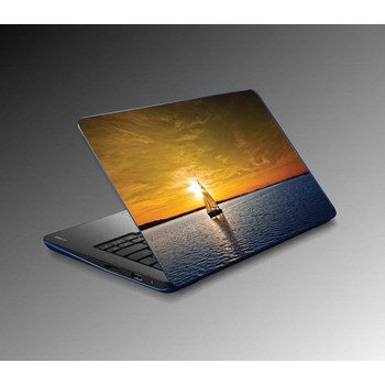 Jasmin Ocean Sunset Laptop Sticker 25240161