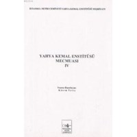 Yahya Kemal Enstitüsü Mecmuası 4 (ISBN: 3002696100519)