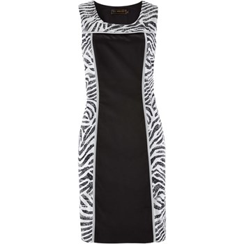 Bpc Selection Zebra Desenli Elbise Siyah 31279062