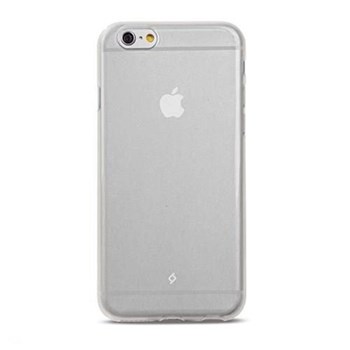 Ttec iPhone 6 Plus Elasty SuperSlim Arka Kapak Şeffaf/Beyaz - 2PNS46SF