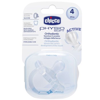 Chicco 3907 Physio Soft Orthodontic Emzik 4m+ Silikon