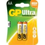 GP GP15AU-2U2 Ultra Alklin LR6 AA 2 Adet Kalem Pil