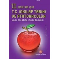 11.Sınıflar İçin TC. İnkılap Tarihi ve Atatürkçülük Konu Anlatımlı Soru Bankası (ISBN: 9786054891184)