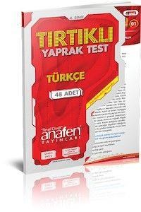 4. Sınıf Türkçe Tırtıklı Yaprak Test Anafen Yayınları (ISBN: 9786059957168)