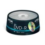 TDK DVD+R 16X 4 7 GB 25'li Cake Box