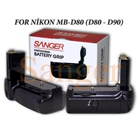Sanger Nikon D90 D80 MB-D80 Sanger Battery Grip 16277540