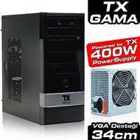 TX Gama 400W ATX Kasa (TXCHGAMA400)
