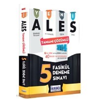 Ales Tamamı Çözümlü 5 Fasikül Deneme Sınavı (ISBN: 9786054775286)