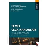 Temel Ceza Kanunları ve İlgili Mevzuat (ISBN: 9789750233104)