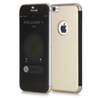 Rock DR.V iPhone 6S invisible Smart UI Transparent kılıf Gold