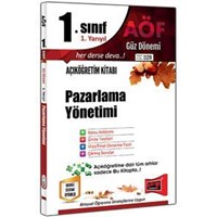 1. Sınıf 1. Yarıyıl Pazarlama Yönetimi Kod:1129 Yargı Yayınları (ISBN: 9786051576114)