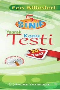 5. Sınıf Fen Bilimleri Yaprak Konu Testi Palme Yayınları (ISBN: 9786053553694)