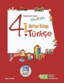 Seçkin Eğitim Teknikleri 4. Sınıf Gün Be Gün Defter Kitap Türkçe (ISBN: 9786055042929)