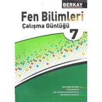 Berkay Yayıncılık 7. Sınıf Fen Bilimleri Çalışma Günlüğü (ISBN: 9786054837922)
