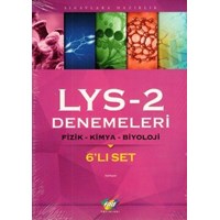 FDD LYS 2 Denemeleri 6'Lı Set (ISBN: 9786053210177)