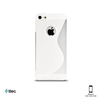 Ttec Plus Silikon Kılıf iPhone 5 Çift Hücreli Şeffaf