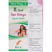 11. Sınıf İleri Kimya Yaprak Testler - Temel Düzey A (ISBN: 9786059829717)