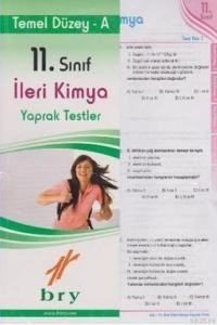 11. Sınıf İleri Kimya Yaprak Testler - Temel Düzey A (ISBN: 9786059829717)