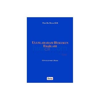 Uluslararası Hukukun Esasları - Melda Sur (ISBN: 9786053779896,9786053775973)