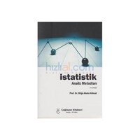 İstatistik - Analiz Metodları - Bilge Aloba Köksal (ISBN: 9789754360523)